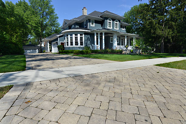 Paver Driveway Replacement in Bayside, WI